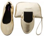 Tipsyfeet Gold Foldable Shoe